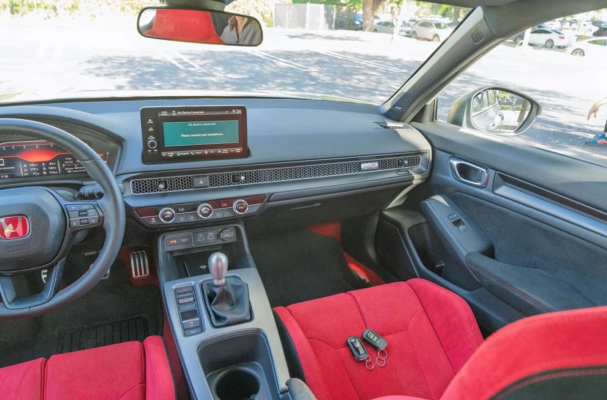 Honda Civic Type R, view