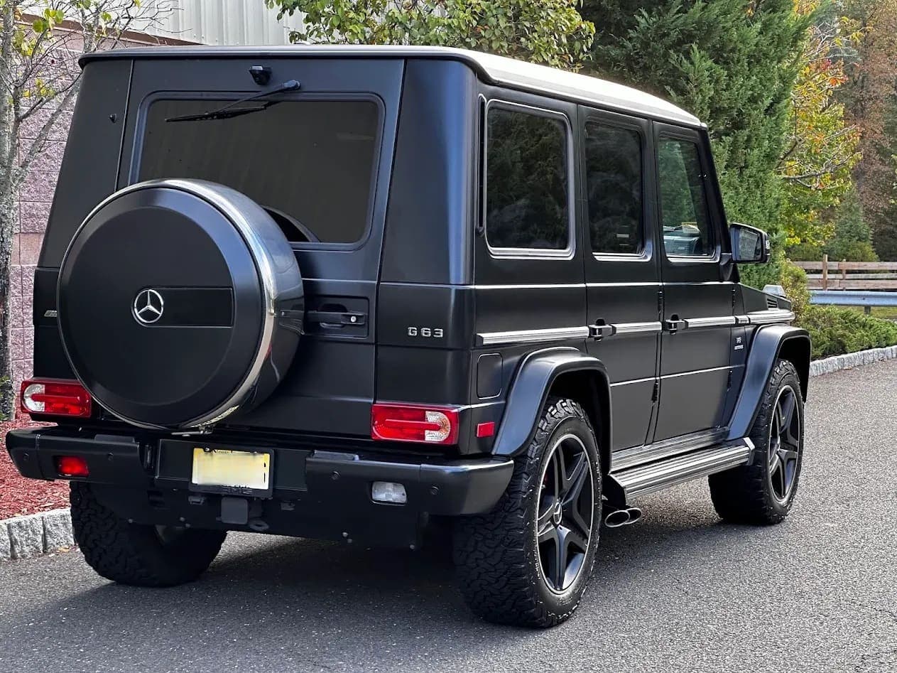 2016 Mercedes-AMG G63, view