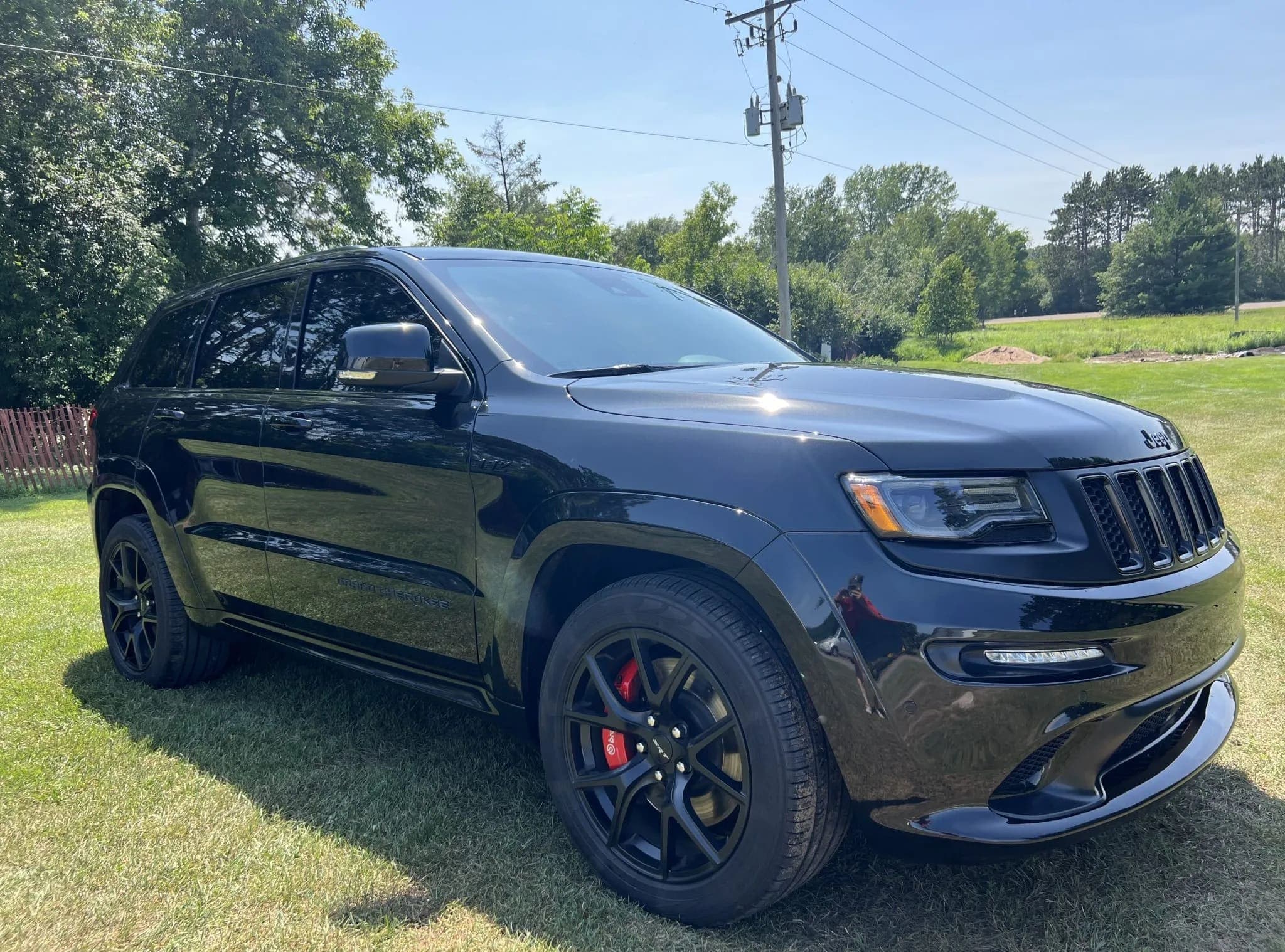 9k-Mile 2016 Jeep Grand Cherokee SRT Night, view