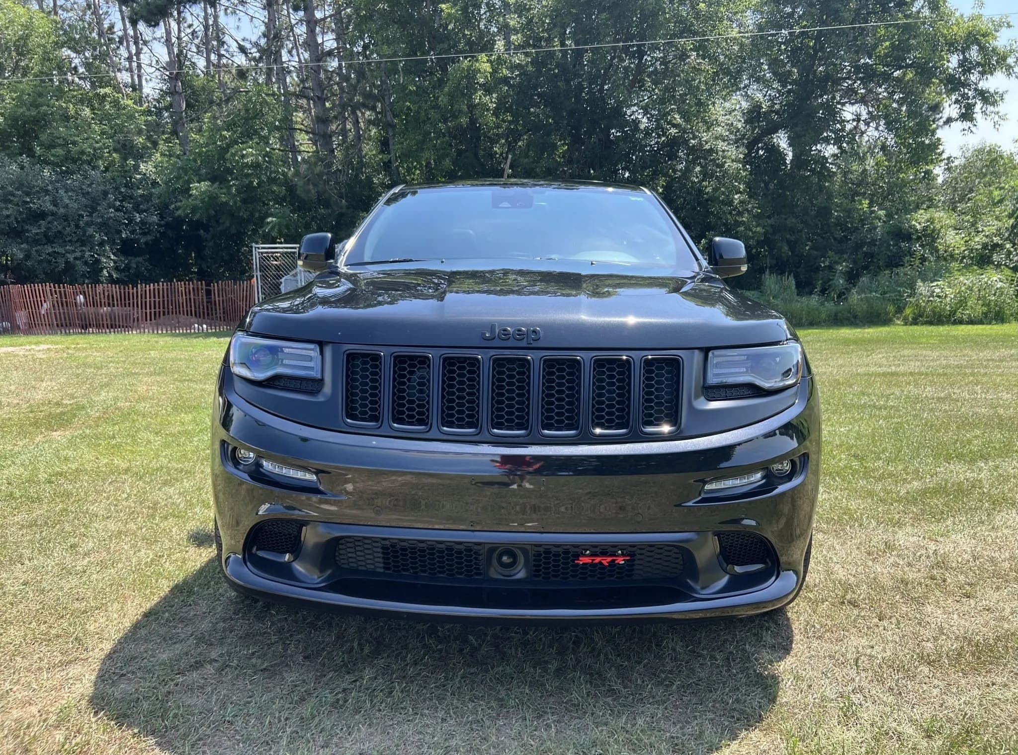 9k-Mile 2016 Jeep Grand Cherokee SRT Night, view