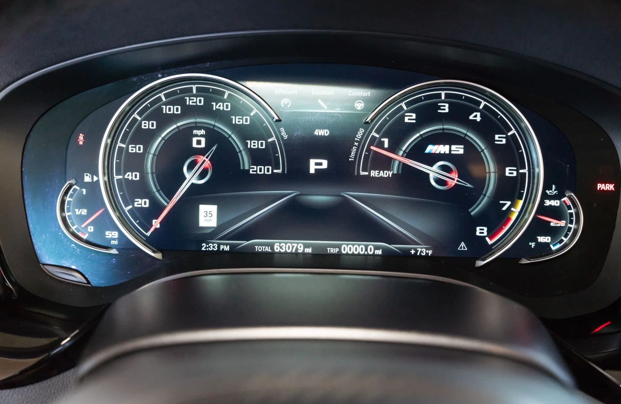 BMW M5 Competition, view